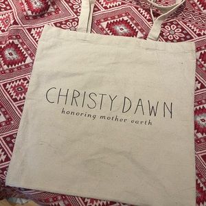 New christy dawn canvas tote